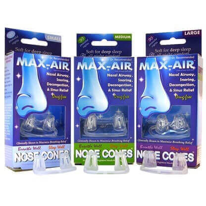 How to Fix a Deviated Septum without Surgery? Find Alternatives. Max-Air  Nose Cones®  Sinus Cones® Official Site - ultimate breathing, snoring  sinus relief for the sleep of your dreams